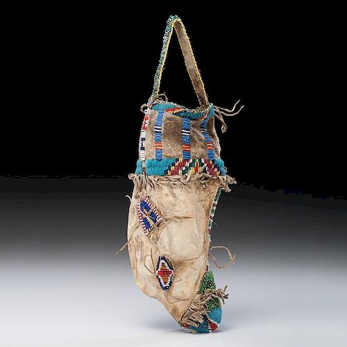 Sioux Beaded Hide Calf Bag