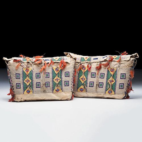 Sioux Beaded Hide Possible Bags