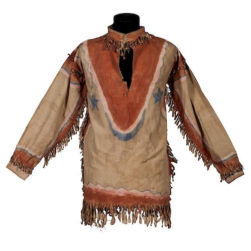 Sioux Painted Ghost Dance Shirt