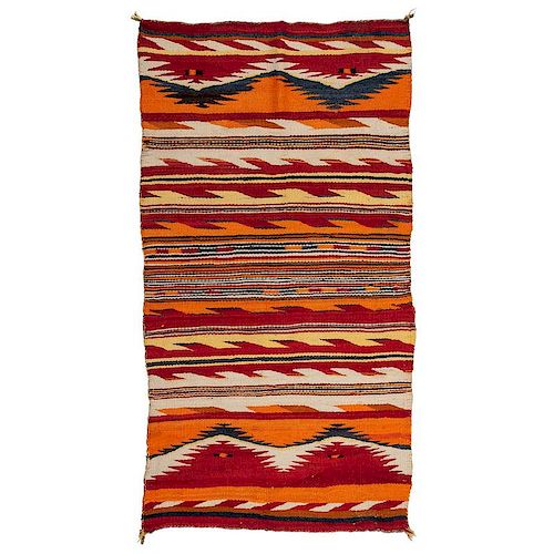 Navajo Double Saddle Blanket / Rug