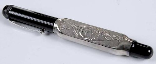 Omas Silver Doctor's Fountain Pen