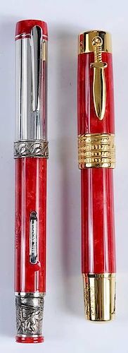 Two Delta Fountain Pens