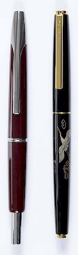 Two Namiki Fountain Pens