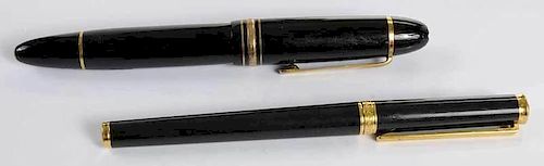 Two Montblanc Fountain Pens