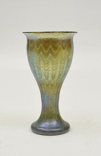 Fine art glass Loetz vase