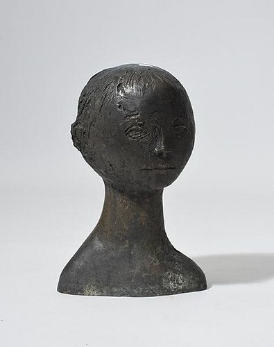 Bronze bust by John Wines