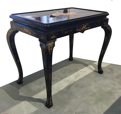 Continental style tea table by Baker Furniture