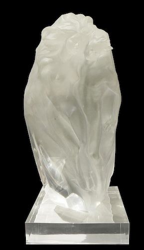 Frederick Hart (1943-1999) acrylic/lucite sculpture
