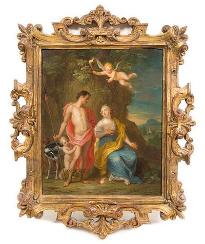 * Balthasar Beschey, (Netherlands, 1708-1776), Venus and Adonis