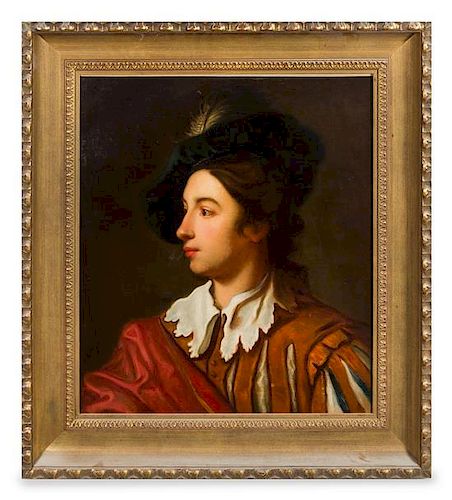 * Dutch School, (17th/18th Century), Profile of a Young Man