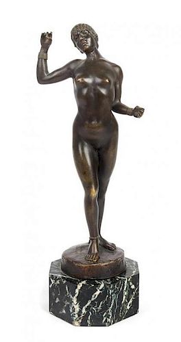 Artur Imanuel Lowental, (Austrian, 1879-1964), Female Nude, 1906