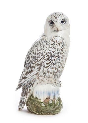 * A Royal Copenhagen Porcelain Ornithological Figure Height 15 1/2 inches.