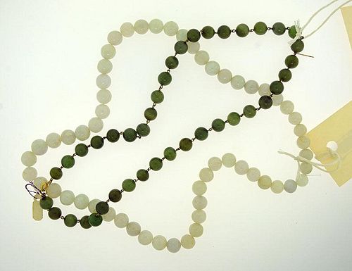 Jade Bead Necklaces