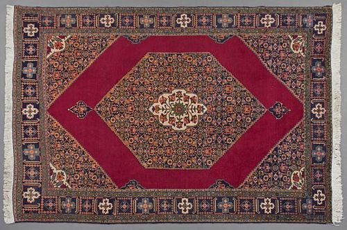 Tabriz Mahi Design Carpet, 7' 11 x 11' 1.