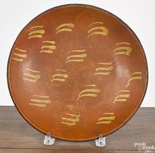Pennsylvania redware charger