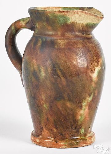 Shenandoah Valley, Virginia redware pitcher