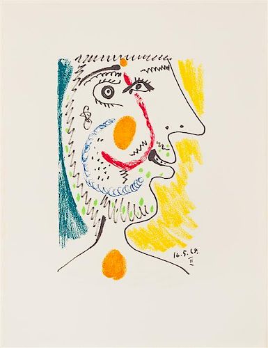 [PICASSO, Pablo (1881-1973)]. MARCENAC, Jean. Picasso: Le Gout du Bonheur. New York, [1970].