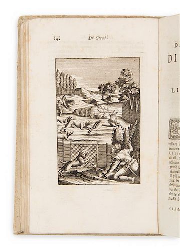 RAIMONDI, Eugenio. Le Caccie fiere armate e disarmate. Venice: Francesco Locatelli, 1785.