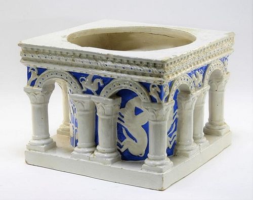 Italian Faience Pottery Architectural Jardiniere