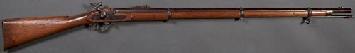 A BRITISH PERCUSSION 1862 TOWER MUSKET