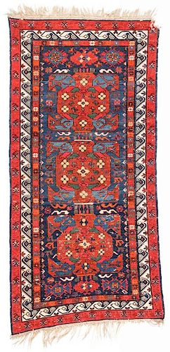Antique Sumak Rug, Caucasus: 3'3'' x 6'7''