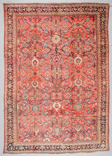 Antique Sultanabad Rug, Persia: 8'6" x 12'2"