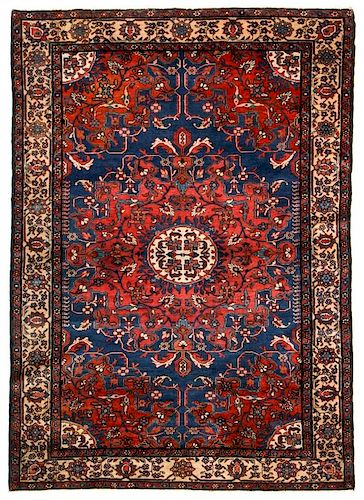 Antique Malayer/Tafresh Rug, Persia: 4'6'' x 6'4''