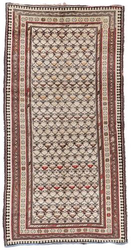 Antique West Persian Kurd Rug, Persia: 4'1'' x 8'