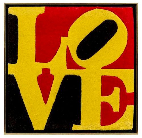 Robert Indiana, (American, born 1928), German Love, 2005 exclusive edition for galerie-f, 2005, ed. 789 of 999