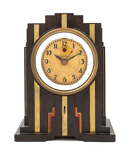 Attributed to Paul Frankl, Telechron, c.1930, Electrolarm clock, model no. 700