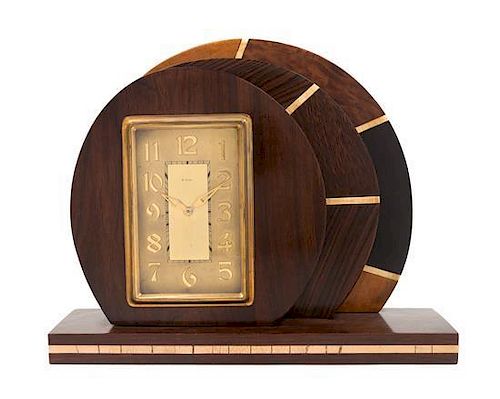 Art Deco, France, FIRT HALF 20TH CENTURY, table clock