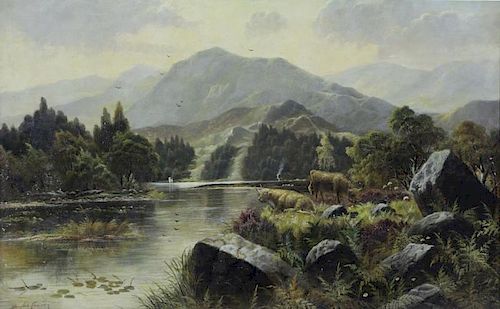 CAMERON, Douglas. Oil on Canvas. Scottish