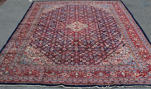 Large and Finely Woven Sarouk Style Carpet.