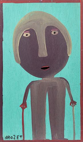 Mose Tolliver (1925-2006) "Self Portrait"