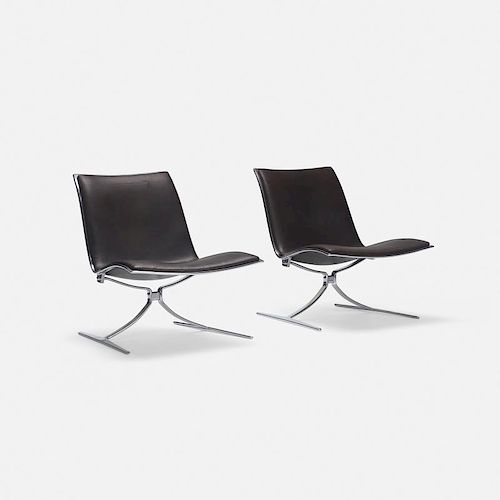 Jorgen Kastholm, Skater chairs, pair
