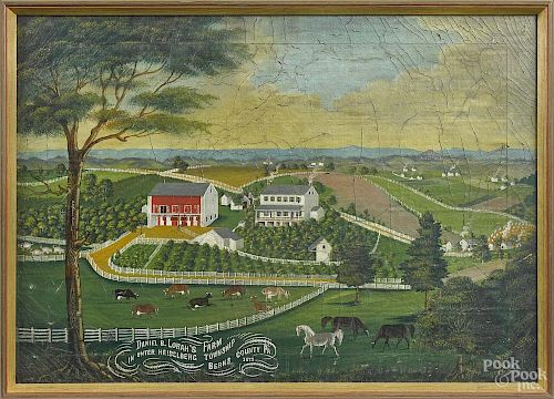 Charles Hofmann, farm view
