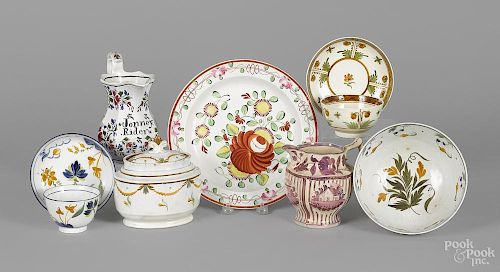 Group of pearlware
