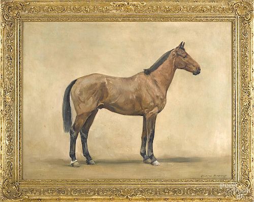 Charles Walter Simpson, horse portrait