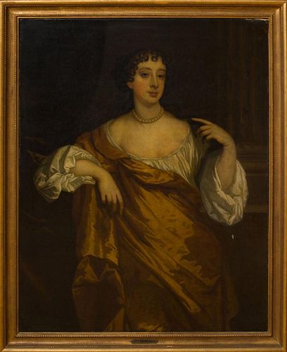 ATTRIBUTED TO PETER LELY (1618-1680): PORTRAIT OF BARBARA VILLIERS