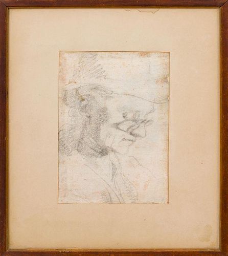ITALIAN SCHOOL: PORTRAIT OF A MAN WITH SPECTACLES