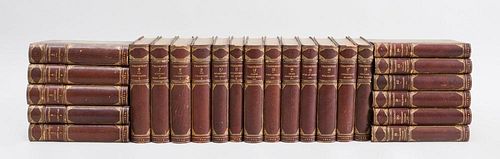 WILLIAM THACKERAY, THE WORKS, 24 VOLUMES