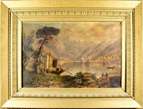 Granville Perkins (New York, 1830-1895) oil on canvas