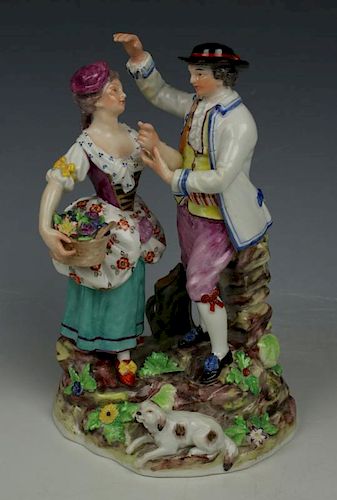 Meissen Acier Figurine "Gardeners"