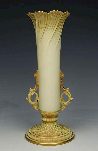 19C Royal Worcester 1556 Vase