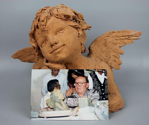 OOAK Giuseppe Armani Figurine "Angel's Bust"