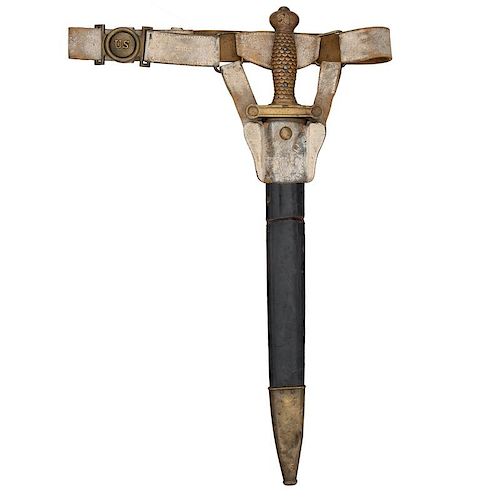 Pattern 1832 Foot Artillery  Sword With Belt And Hanger
