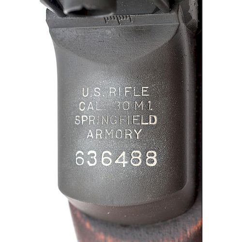 ** U.S. Springfield M1 7.62mm Rifle