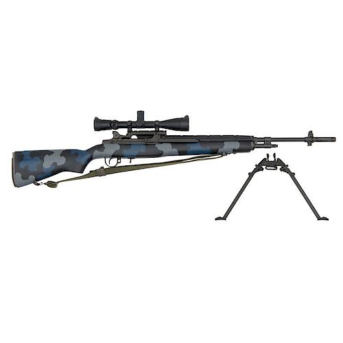 * Springfield Armory M1A Rifle with Leupold Scope