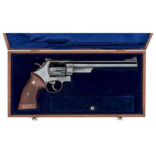 ** Cased Smith & Wesson Pre-Model 29 DA Revolver with 4 Screws