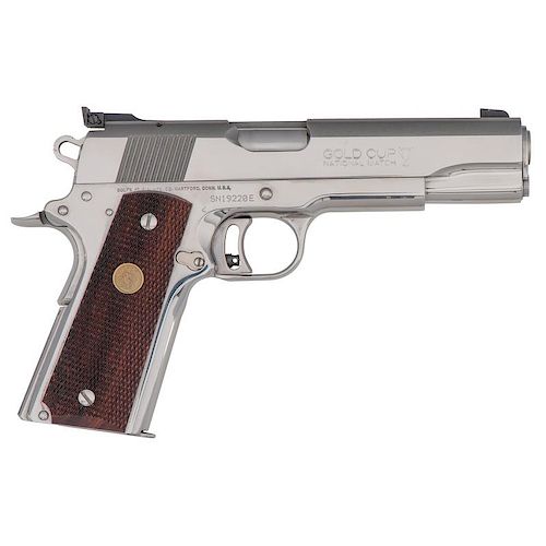 * Colt Gold Cup National Match MKIV Semiautomatic Pistol